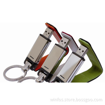 Colorful Leather USB Flash Memory